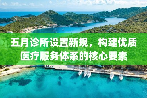 五月诊所设置新规，构建优质医疗服务体系的核心要素