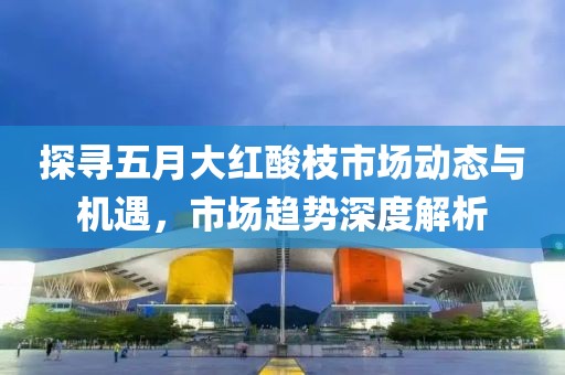 探寻五月大红酸枝市场动态与机遇，市场趋势深度解析