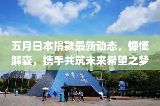 五月日本捐款最新动态，慷慨解囊，携手共筑未来希望之梦