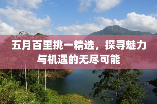 五月百里挑一精选，探寻魅力与机遇的无尽可能