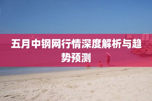 五月中钢网行情深度解析与趋势预测