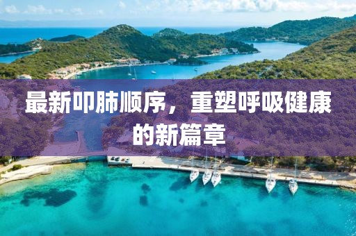 最新叩肺顺序，重塑呼吸健康的新篇章