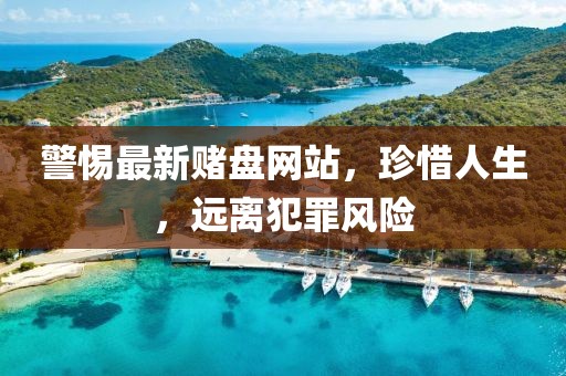 警惕最新赌盘网站，珍惜人生，远离犯罪风险