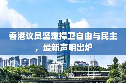 香港议员坚定捍卫自由与民主，最新声明出炉