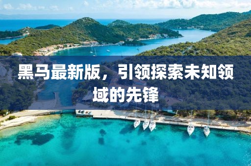 黑马最新版，引领探索未知领域的先锋