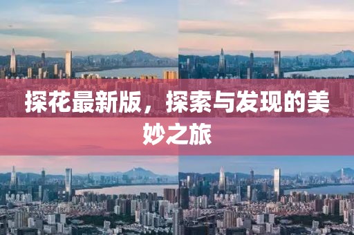 探花最新版，探索与发现的美妙之旅