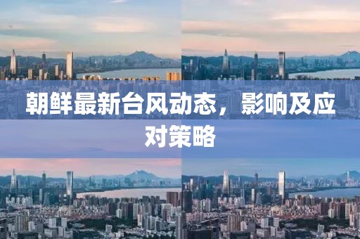 朝鲜最新台风动态，影响及应对策略