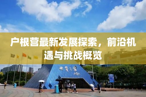 户根营最新发展探索，前沿机遇与挑战概览