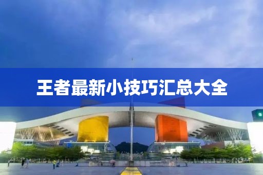 王者最新小技巧汇总大全
