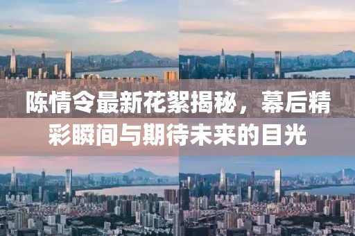 陈情令最新花絮揭秘，幕后精彩瞬间与期待未来的目光