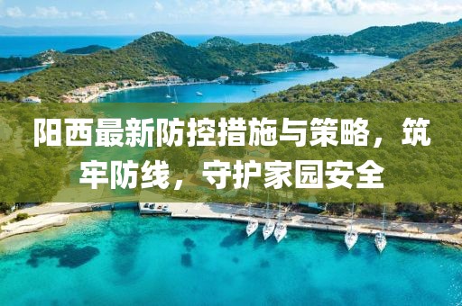 阳西最新防控措施与策略，筑牢防线，守护家园安全