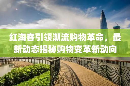 红淘客引领潮流购物革命，最新动态揭秘购物变革新动向