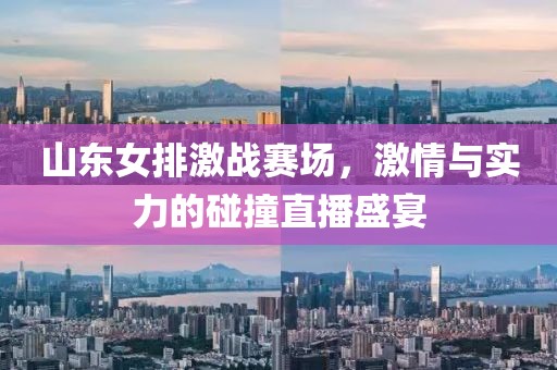 山东女排激战赛场，激情与实力的碰撞直播盛宴