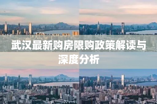 武汉最新购房限购政策解读与深度分析