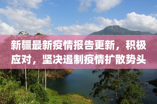 新疆最新疫情报告更新，积极应对，坚决遏制疫情扩散势头