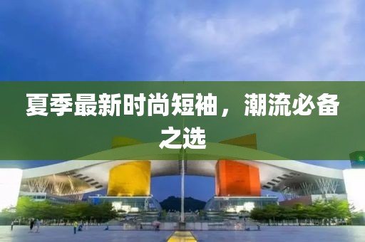 夏季最新时尚短袖，潮流必备之选