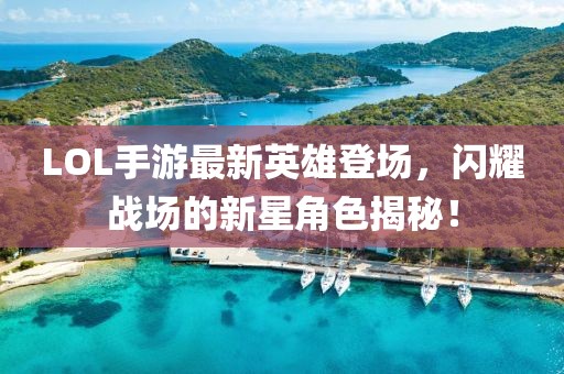 LOL手游最新英雄登场，闪耀战场的新星角色揭秘！